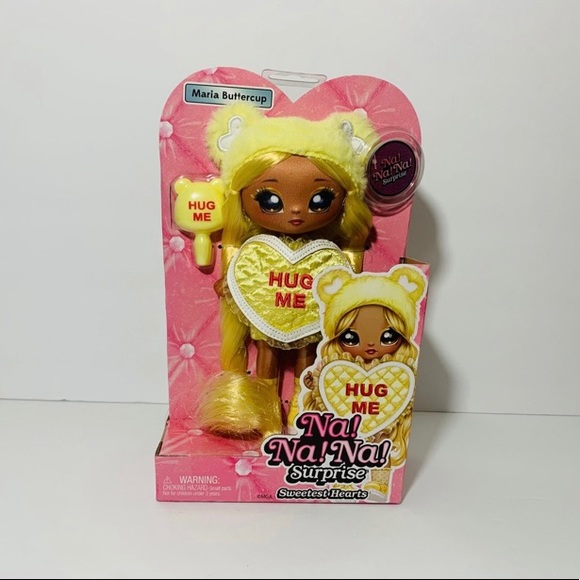 🆕Na Na Na Surprise Maria Buttercup Yellow Teddy Bear-Inspired 7.5" Fashion Doll - Picture 4 of 8